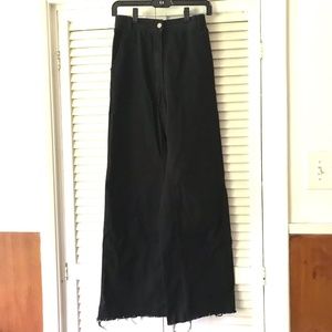 Rachel Comey High Waisted Cotton Pants Midnight Blue size 4